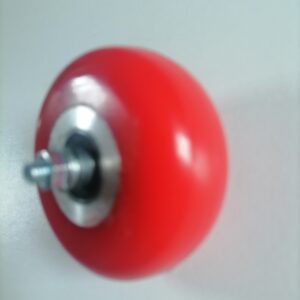 Колесо полиуретан 71мм Elva в сборе